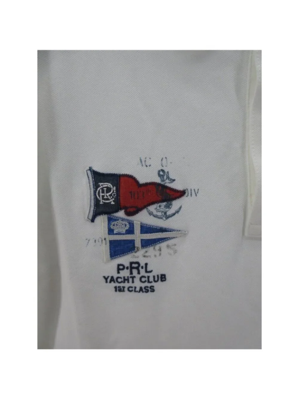 Polo Ralph Lauren Polo Shirt 2XB Big Yacht Club Nautical Crest Logo